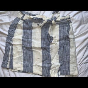 Striped Free People Skort